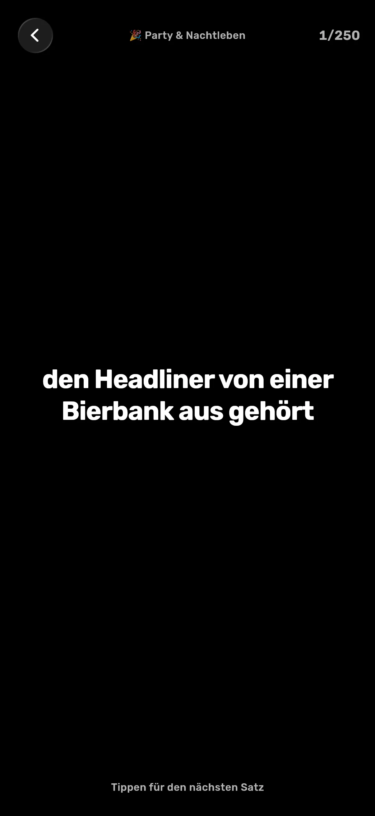 Partyspiel „Ich hab noch nie“